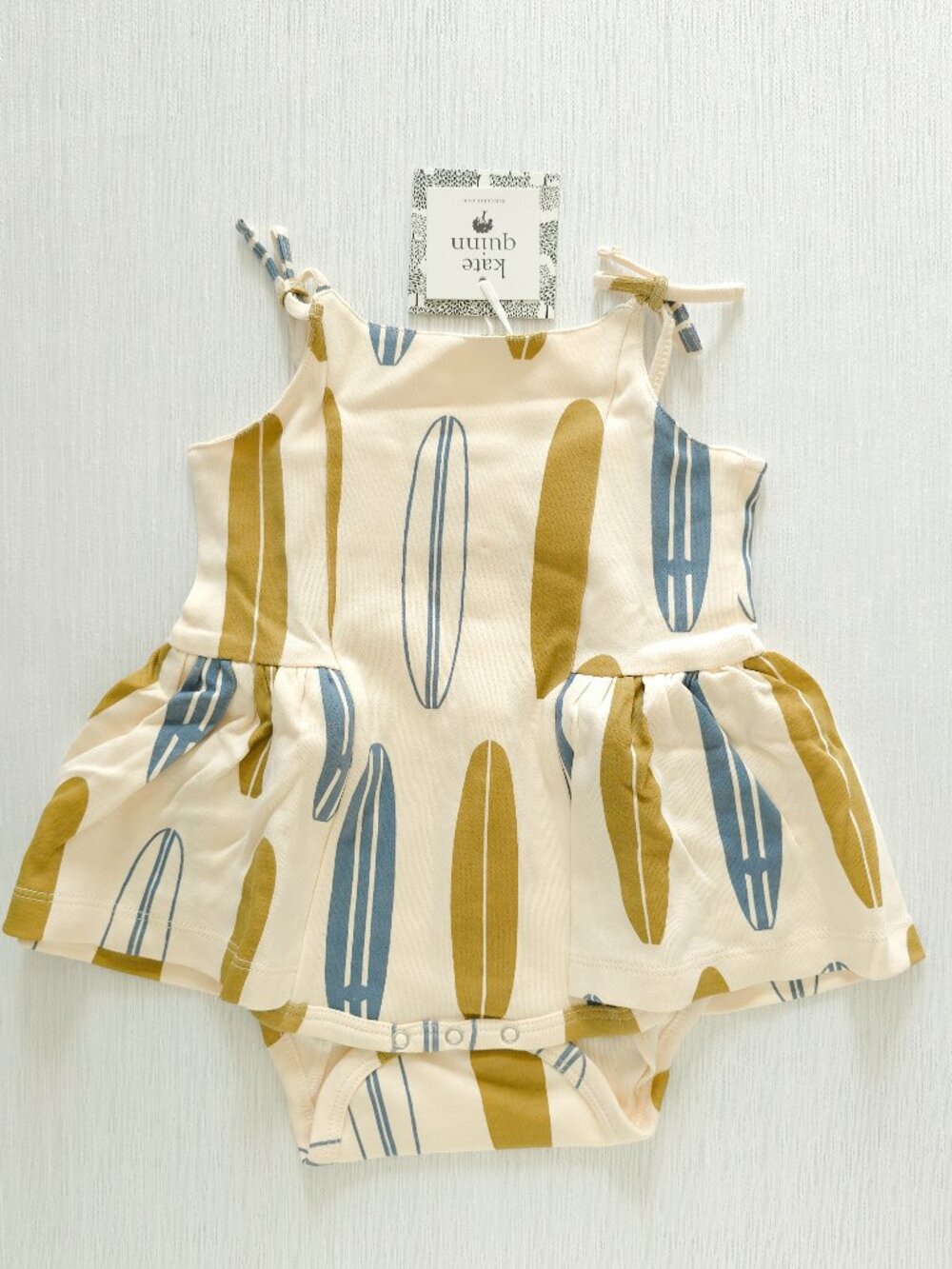 Kate Quinn Spaghetti Tie Ballerina Bubble Longboard 12-18 Months